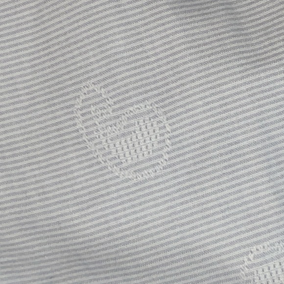 Men’s button down, grey/white pinstriped, Ben Sherman shirt, size 16 1/2 - Picture 3 of 5